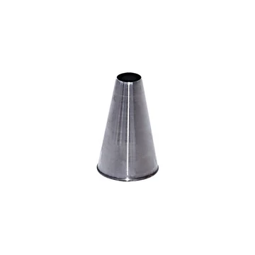 Kinyomócső sima, inox