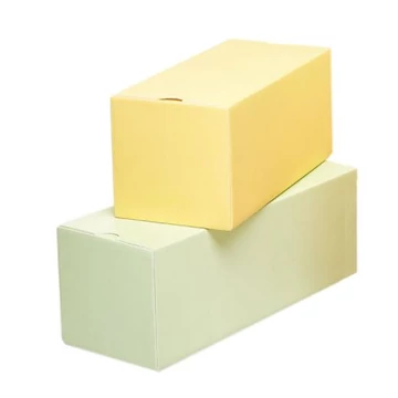 Tree trunk paper cake box, green, 25 pcs, 300 x 115 x 100 mm