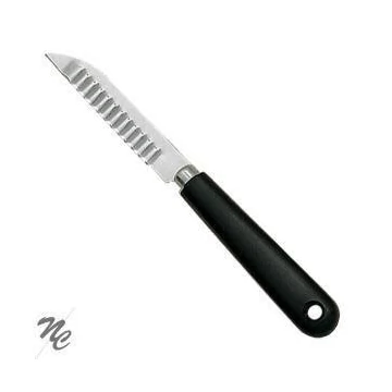 Butter and decorating knife with plastic handle, 9cm