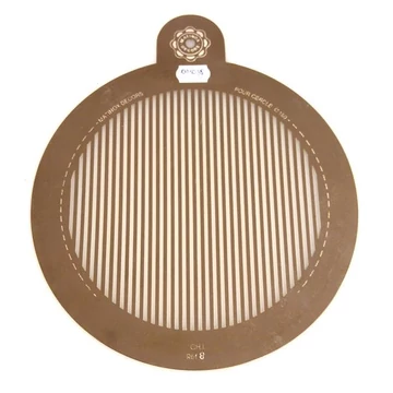 Round cake decorating plate ø19,5cm, stainless steel