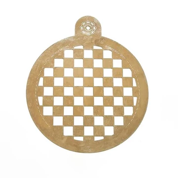 Kerek sütemény dekoráló lemez ø26cm, inox