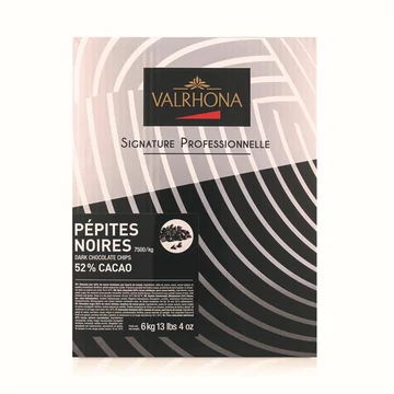 Valrhona 52% étcsokoládé cseppek 6kg
