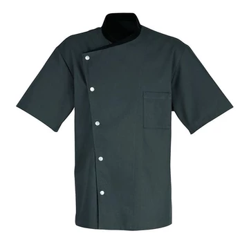Julius chef's jacket, gray, short sleeves Julius chef's jacket, gray, short sleeves