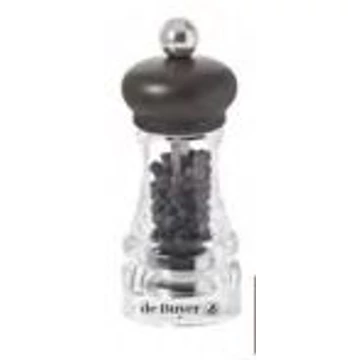 Salt mill (86) transparent, 11 cm