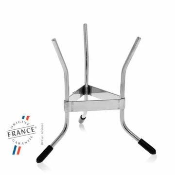 Állvány spiccszűrőhöz, inox, H15cm