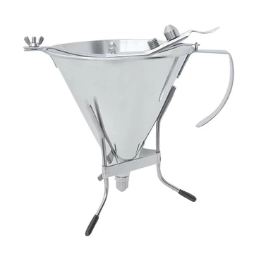 Sauce dispenser 1.5 L, stainless steel Ø17.5 cm