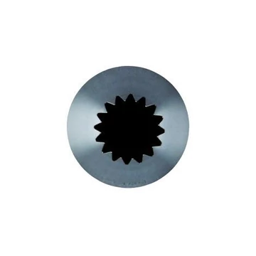 Petit four extrusion tube ø16 17 teeth