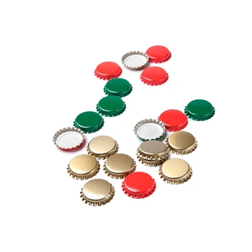 Glass sealing cap /silver/ 100 pcs