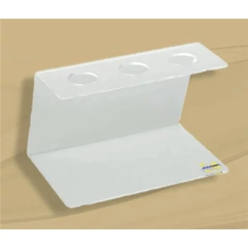 Methacrylate funnel holder with 3 holes