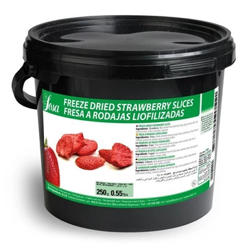 Liofilizált eper, szeletelt 5-7mm 250g