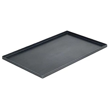 Steel baking tray, thickness: 1.2 mm; 40 x 30 cm