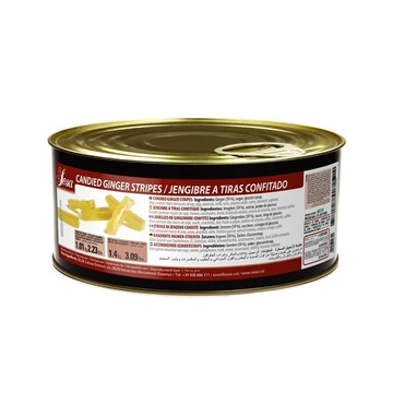 Kandírozott gyömbér csíkok 1,8kg