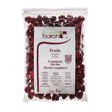 Whole raspberries IQF 500g