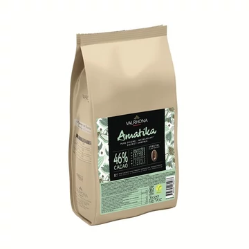 Amatika 46% vegán csokoládé /Madagaszkár/ 3kg