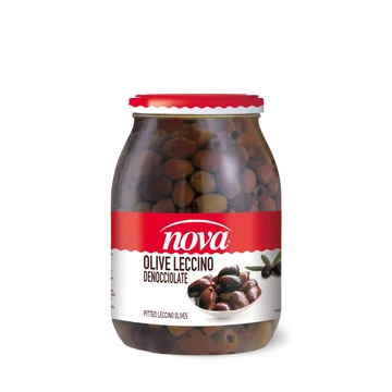 Leccino pitted olives /jar/ 950g