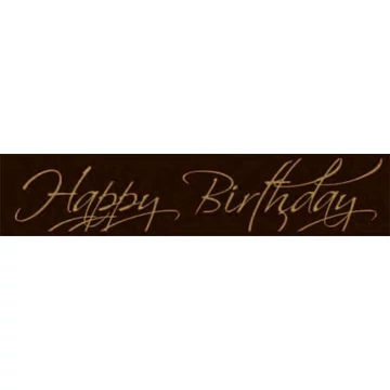 Happy Birthday ét csokoládé dísz 50db