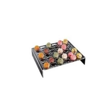 Macaron kihelyező /szögletes, 42db-hoz/