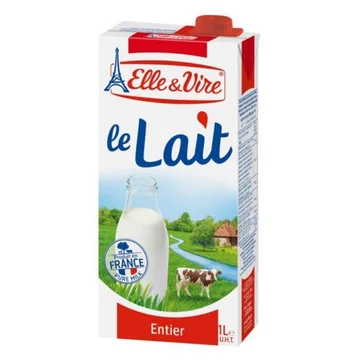 Whole milk 3,6%, UHT in carton