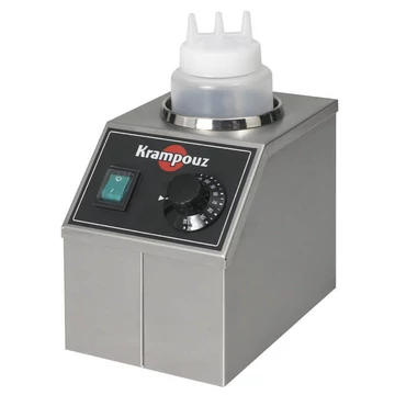 Chocolate warmer with 1 liter bottle