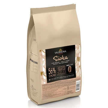 Sioka 56% /Côte d'Ivoire/ tejcsokoládé 3kg