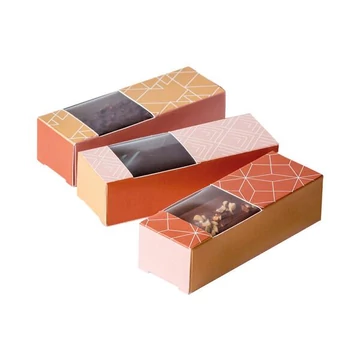 Box for chocolate bars, 3 colors/package /3x10 pieces/package/