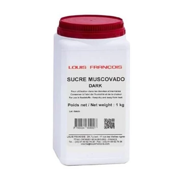 MUSCOVADO dark brown cane sugar 1 kg