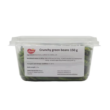 Crunchy dehirtated green beans 150g