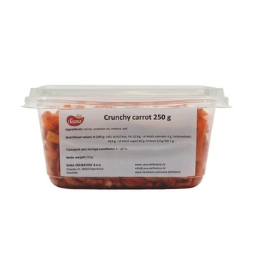 Szárított sárgarépa 250g