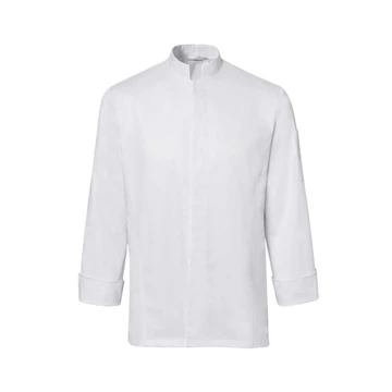 Garden white long-sleeved chef's jacket, size 46/48