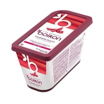 Piros rebarbara püré 100% 1kg