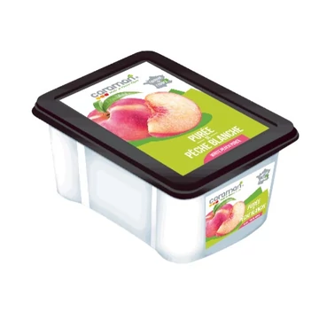 Caraman Fehér húsú őszibarack püré 1kg