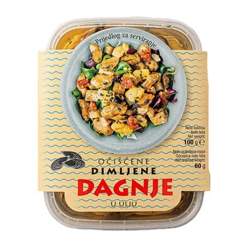 Füstölt feketekagyló olajban 100g