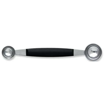 Dupla dinnye (karalábé, alma, stb) vájó, inox, Ø22/ Ø30mm