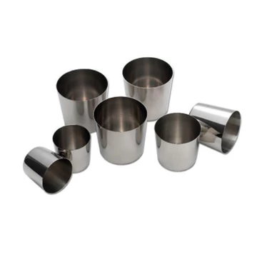 Baking tin set of 6, Ø55mm, height 53mm, stainless steel