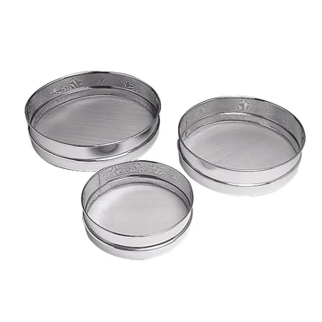 Stainless steel sieve set, 3 pieces, 175/205/255mm