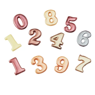 Chocolate mold, 10 numbers