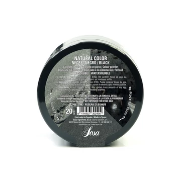 Black food coloring powder - water soluble 20g Black food coloring powder - water soluble 20g