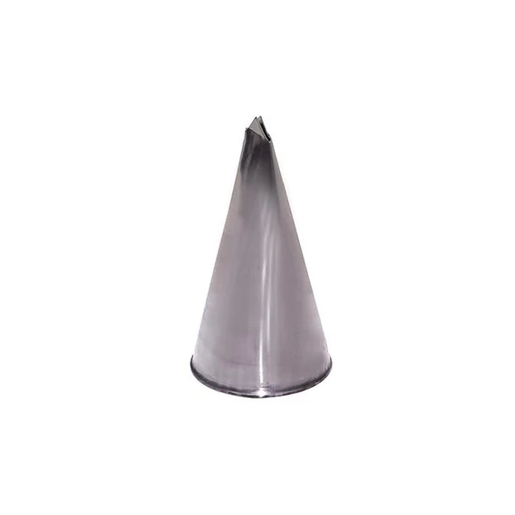 Kinyomócső "szirom", inox, N°2
