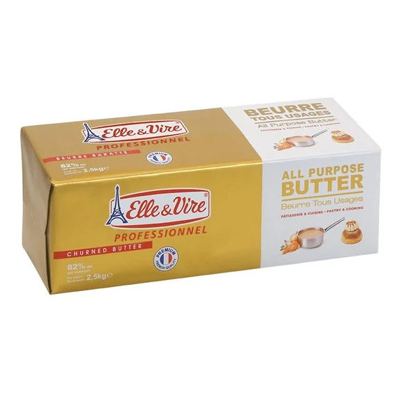 Natural butter 82% 2.5kg