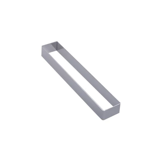 Téglalap forma 16.4x3.2x2.5cm, inox
