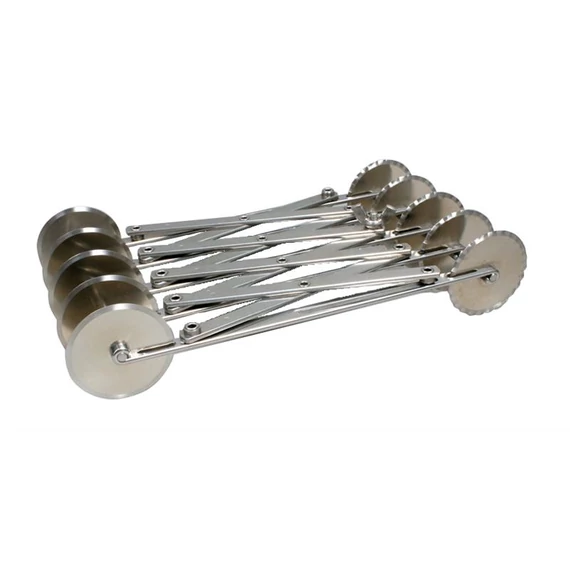 Adjustable pasta cutter "bicycle" Ø5.5cm, double