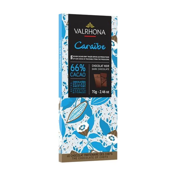 Caraibe 66% táblás étcsokoládé 70g