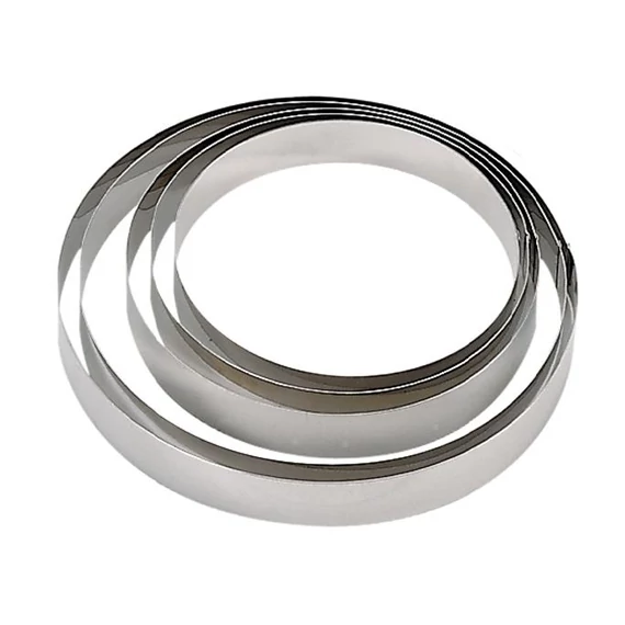 Inox fém karika Ø5cm mag. 3,5cm