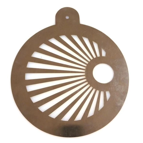 Kerek sütemény dekoráló lemez ø16cm, inox