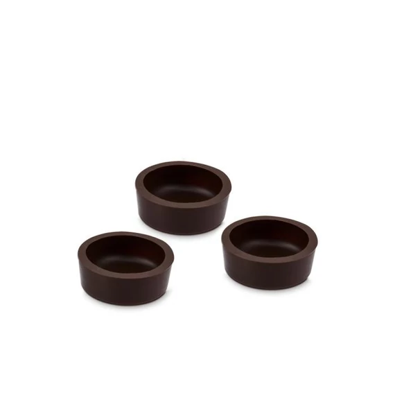Tölthető étcsokoládé "Palet" /Structura/ ø29mm
