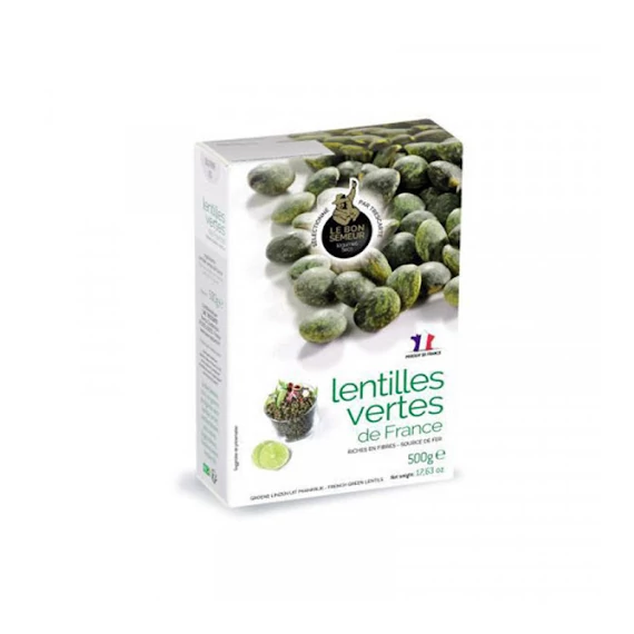 Green lentils 500g