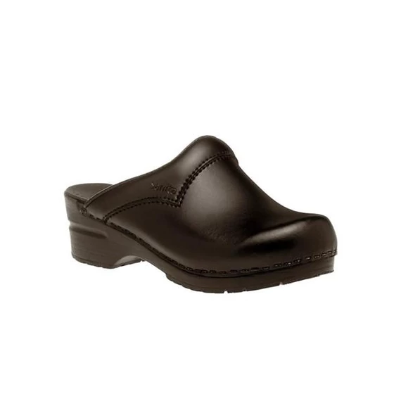 Black slippers, size 41