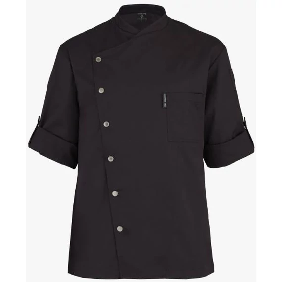 Arizona jacket, black, with roll-up sleeves