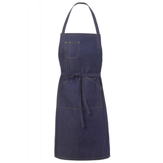 Graff apron, blue /denim/