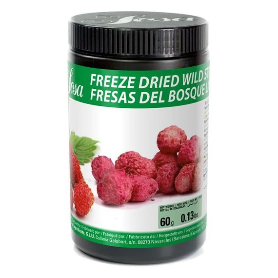 Liofilizált vad szamóca, egész 60g